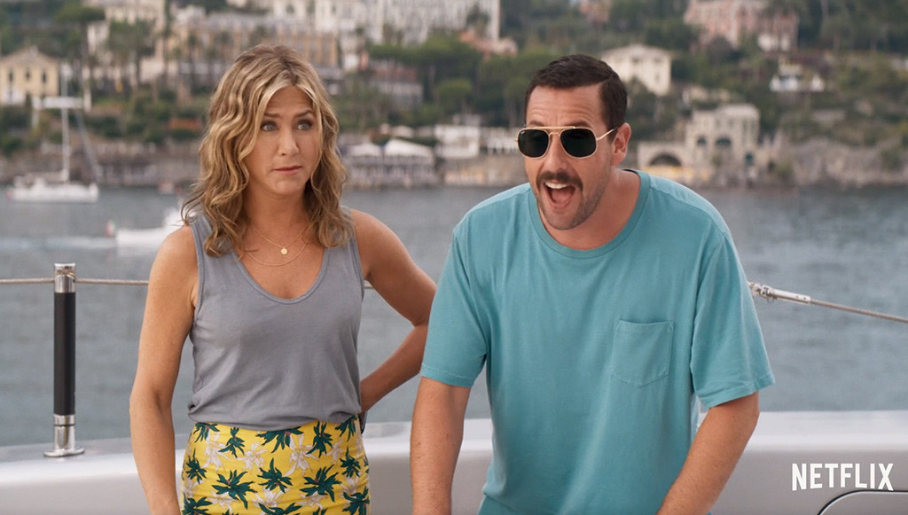 See Adam Sandler & Jennifer Aniston in Murder Mystery Teaser - E